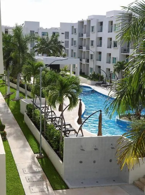 Hermoso Departamento Con Alberca Y Seguridad Cancun Apartment